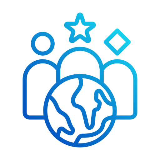 Colourful Lifestyle and Cultural Experience icon